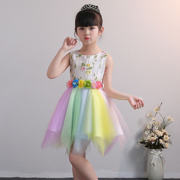Girls princess dress summer seven color children's dress skirt in the big children's clothing Liuyi performance clothing fluffy mesh skirt, Red;yellow
Girls princess dress summer seven color children's dress skirt in the big children's clothing Liuyi performance clothing fluffy mesh skirt, Red;yellow