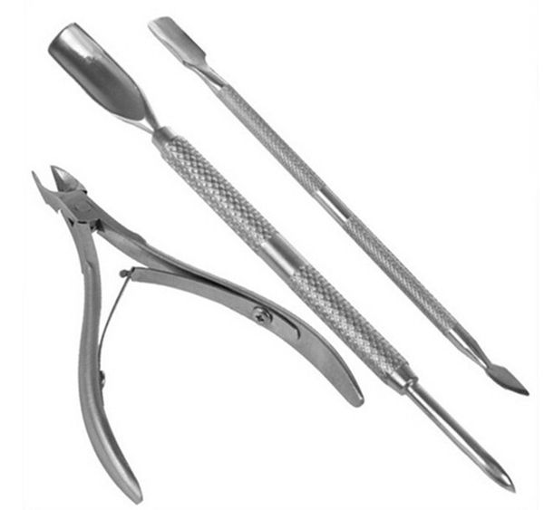2018 professional nail care manicure tool 3pcs/set stainless steel dead skin shear fork double sided finger dead skin push
2018 professional nail care manicure tool 3pcs/set stainless steel dead skin shear fork double sided finger dead skin push