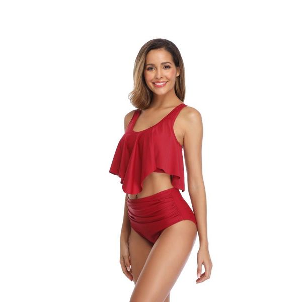 ruffle bikinis women swimsuit 2020 high waist bikini swimwear solid bathing suits summer beach wear swimming suit for women
ruffle bikinis women swimsuit 2020 high waist bikini swimwear solid bathing suits summer beach wear swimming suit for women