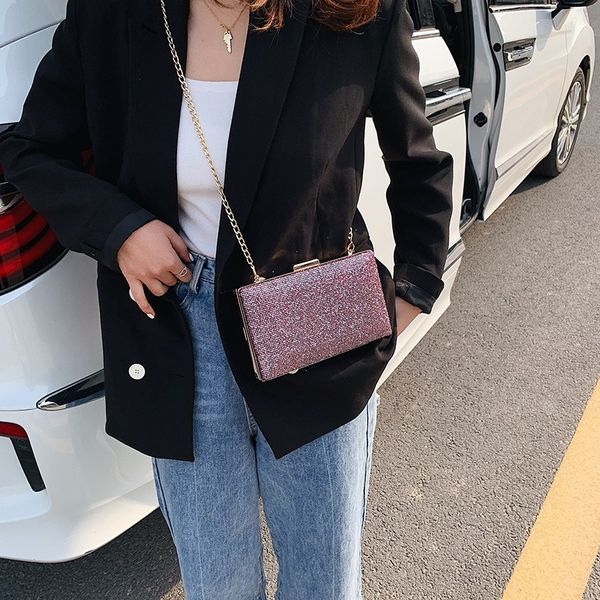 evening bags 2021 women's dinner bag fashion shiny ladies clutch korean version of simple
evening bags 2021 women's dinner bag fashion shiny ladies clutch korean version of simple