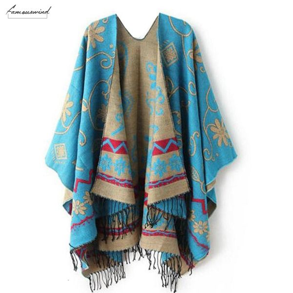 sweater new autumn winter coat women outwear oversized knitted cashmere poncho capes duplex shawl cardigans sueter gby7, White;black
sweater new autumn winter coat women outwear oversized knitted cashmere poncho capes duplex shawl cardigans sueter gby7, White;black