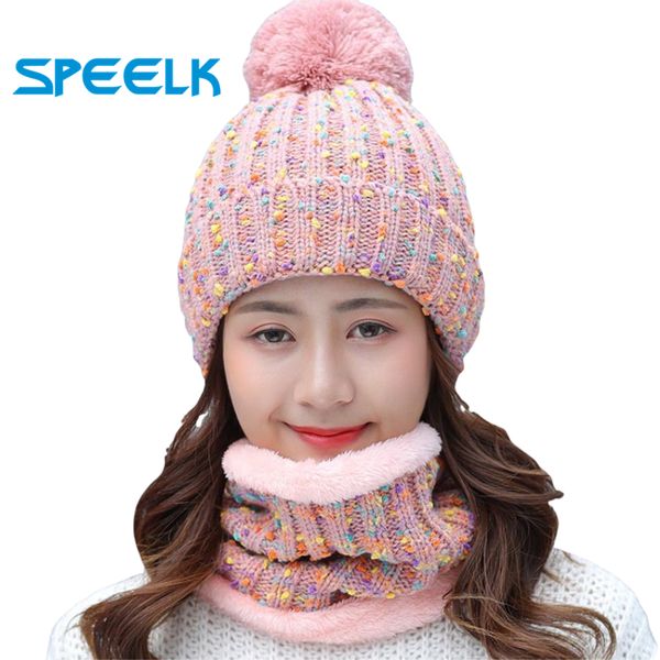 autumn winter knitted beanies hat women velvet thick warm wool skullies cap bib female bonnet beanie caps windproof riding sets, Blue;gray
autumn winter knitted beanies hat women velvet thick warm wool skullies cap bib female bonnet beanie caps windproof riding sets, Blue;gray