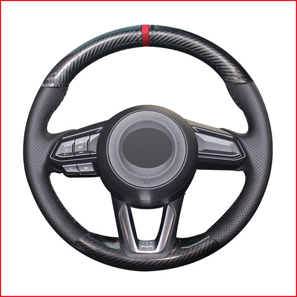 black pu carbon fiber steering wheel cover for mazda 3 axela 2017-2019 mazda 6 atenza 2017-2019 cx-5 cx5 2017-2019 mazda cx-9
black pu carbon fiber steering wheel cover for mazda 3 axela 2017-2019 mazda 6 atenza 2017-2019 cx-5 cx5 2017-2019 mazda cx-9