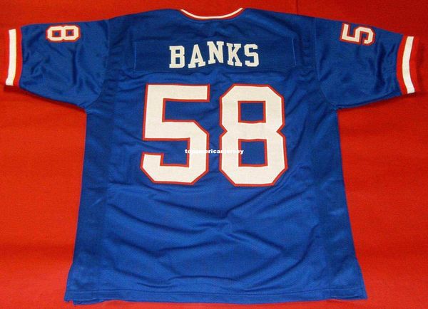 retro #58 carl banks custom mitchell & ness jersey bule mens stitching s-5xl,6xl football jerseys running, Black;blue
retro #58 carl banks custom mitchell & ness jersey bule mens stitching s-5xl,6xl football jerseys running, Black;blue