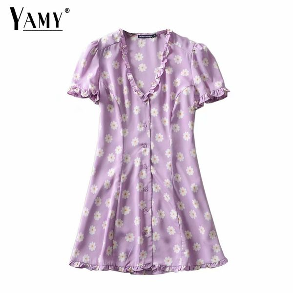 vintage kawaii floral ruched button beach dress women boho mini elegant deep v neck party dress ladies casual summer, White;black
vintage kawaii floral ruched button beach dress women boho mini elegant deep v neck party dress ladies casual summer, White;black