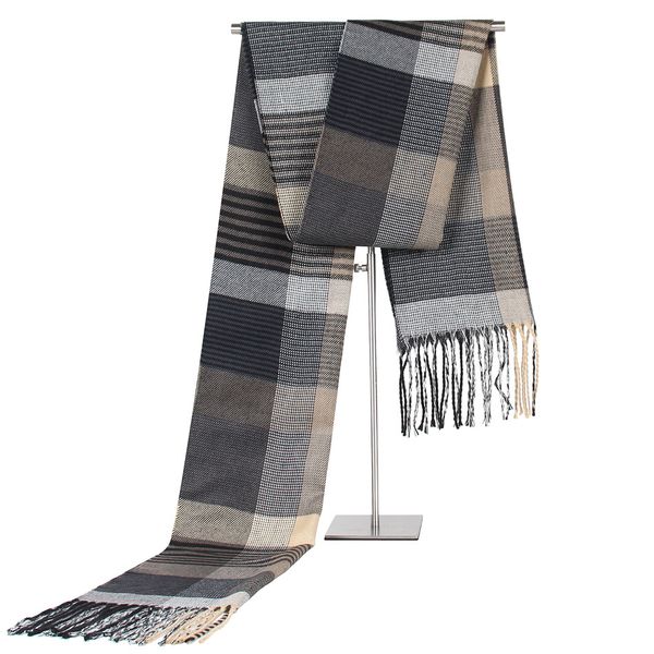 fall and winter 2018 new korean lattice scarf for middle-aged and old men imitating cashmere warm neck gift promotion, Blue;gray
fall and winter 2018 new korean lattice scarf for middle-aged and old men imitating cashmere warm neck gift promotion, Blue;gray