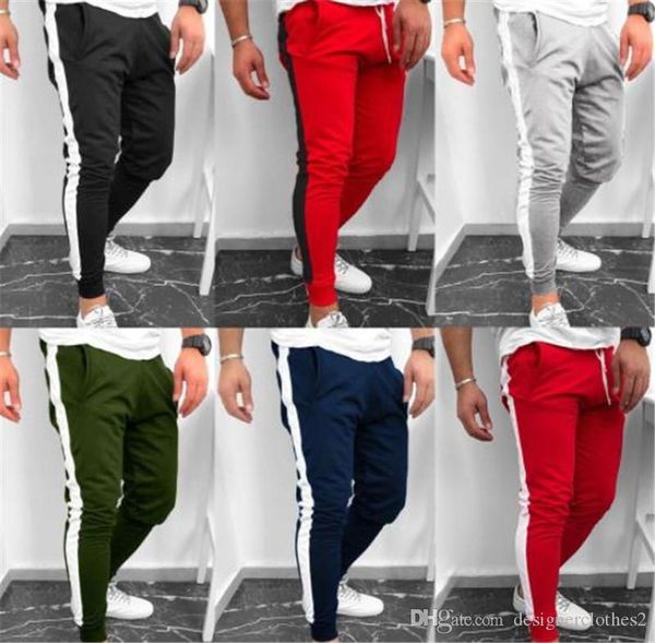 striped loose mens pants regular fitness trousers trend slim pencil pants and recreational running pants patchwork apparel, Black
striped loose mens pants regular fitness trousers trend slim pencil pants and recreational running pants patchwork apparel, Black