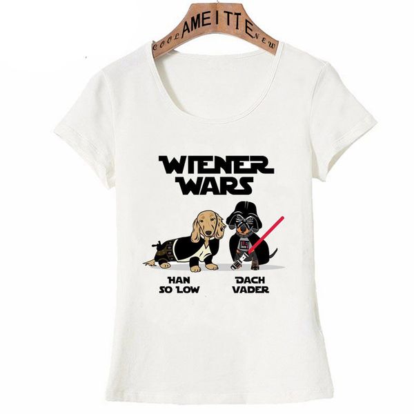 hipster wiener wars dachshund print t-shirt summer women tees fashion female casual white cute girl short sleeve
hipster wiener wars dachshund print t-shirt summer women tees fashion female casual white cute girl short sleeve