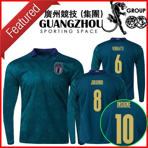 2020 2021 italy long sleeve soccer jerseys third away 20 21 renaissance italia maglie verratti jorginho insigne romagnoli football shirts, Black;yellow
2020 2021 italy long sleeve soccer jerseys third away 20 21 renaissance italia maglie verratti jorginho insigne romagnoli football shirts, Black;yellow