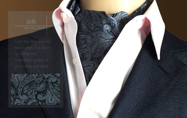 men's fashion vingtage style woven double-faced elegant paisley pattern embroidery cravat silk scarf - factory outlet, Blue;gray
men's fashion vingtage style woven double-faced elegant paisley pattern embroidery cravat silk scarf - factory outlet, Blue;gray
