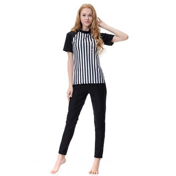 2019 short sleeve modest swimwear for women two pieces camisa surf shirt+pants conservative ladies swimsuit plus size xxxl, White;black
2019 short sleeve modest swimwear for women two pieces camisa surf shirt+pants conservative ladies swimsuit plus size xxxl, White;black