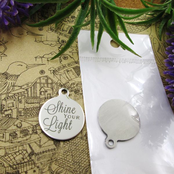 40pcs--"shine your light"stainless steel charms more style for choosing diy charms pendants for necklace, Bronze;silver
40pcs--"shine your light"stainless steel charms more style for choosing diy charms pendants for necklace, Bronze;silver