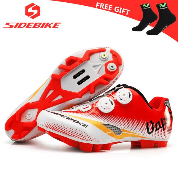 sidebike cycling shoes mtb man women mountain bike shoes racing bicycle sneakers professional self-locking breathable sd-004, Black
sidebike cycling shoes mtb man women mountain bike shoes racing bicycle sneakers professional self-locking breathable sd-004, Black