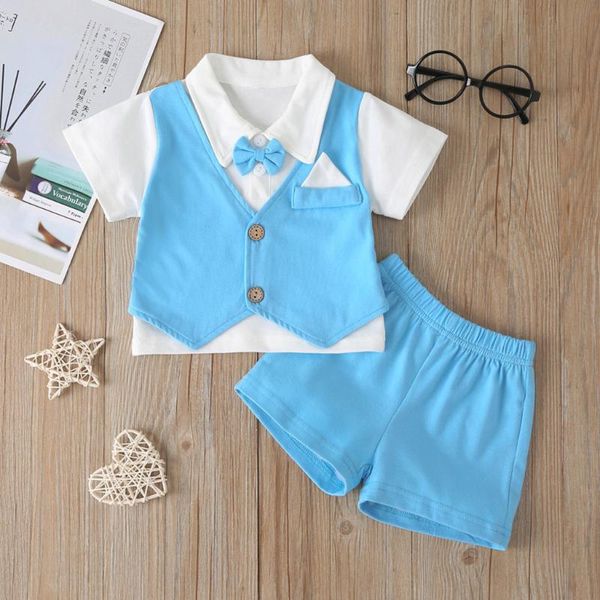 2020 children handsome clothing kids bowknot short sleeve t-shirt+pants gentleman clothes set baby summer clothes roupa menino 4, White
2020 children handsome clothing kids bowknot short sleeve t-shirt+pants gentleman clothes set baby summer clothes roupa menino 4, White