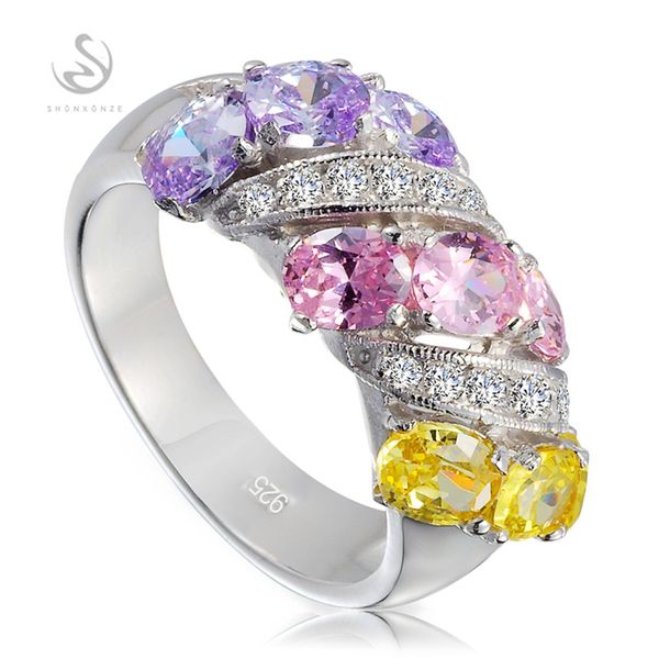 shunxunze rave reviews purple yellow pink cubic zirconia vintage charm engagement wedding 925 sterling silver rings for girls s-3788 sz# 6 8
shunxunze rave reviews purple yellow pink cubic zirconia vintage charm engagement wedding 925 sterling silver rings for girls s-3788 sz# 6 8
