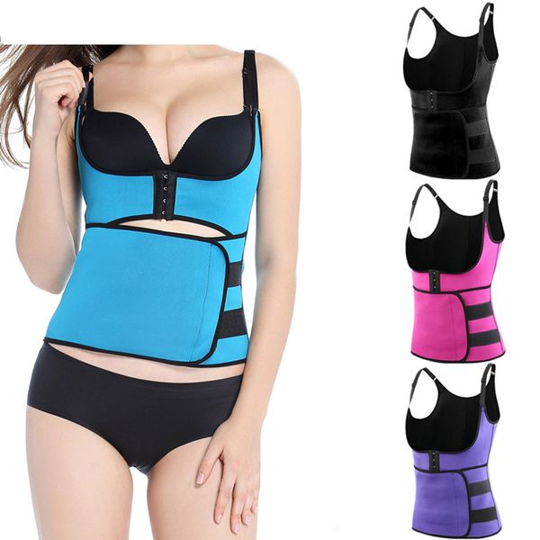 women waist trainer vest slim corset fitness sauna tank zipper weight loss body shaper vest sport girdle belt s-3xl, Black;gray
women waist trainer vest slim corset fitness sauna tank zipper weight loss body shaper vest sport girdle belt s-3xl, Black;gray