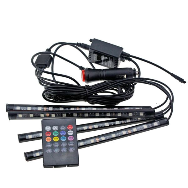 4pcs/set 12v rgb led remote music control car interior floor decorative strip light 12 smd colorful rgb led auto atmosphere lamp
4pcs/set 12v rgb led remote music control car interior floor decorative strip light 12 smd colorful rgb led auto atmosphere lamp