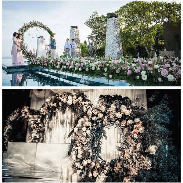 outdoor wedding party backdrop iron arch stand props double round ring iron arch frame decorative flower arch door decoration
outdoor wedding party backdrop iron arch stand props double round ring iron arch frame decorative flower arch door decoration