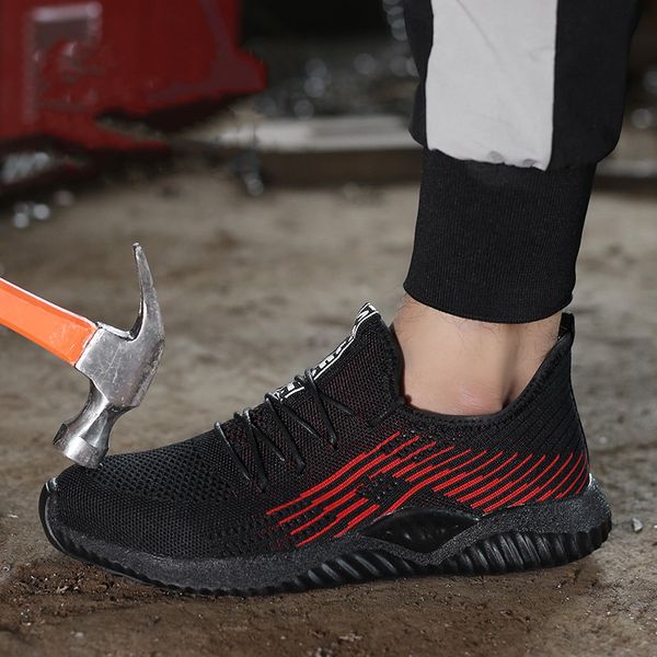 safety shoes with metal toe men immortal indestructible ryder shoe work shoes with steel toe work boots breathable sneakers, Black
safety shoes with metal toe men immortal indestructible ryder shoe work shoes with steel toe work boots breathable sneakers, Black