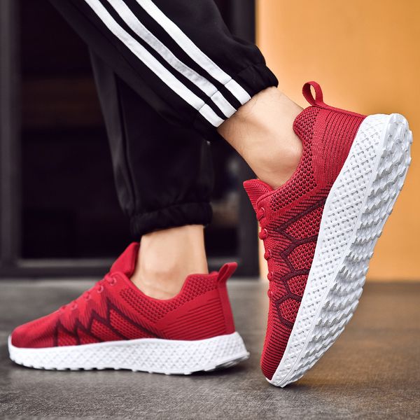 2020 big size breathable running shoes men red outdoor marathon sneakers lightweight keep running men sport shoes
2020 big size breathable running shoes men red outdoor marathon sneakers lightweight keep running men sport shoes