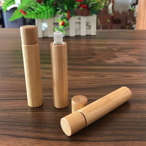 wholesale 10ml glass essential oil bottle with stainless steel roller ball empty bamboo roll on bottle
wholesale 10ml glass essential oil bottle with stainless steel roller ball empty bamboo roll on bottle