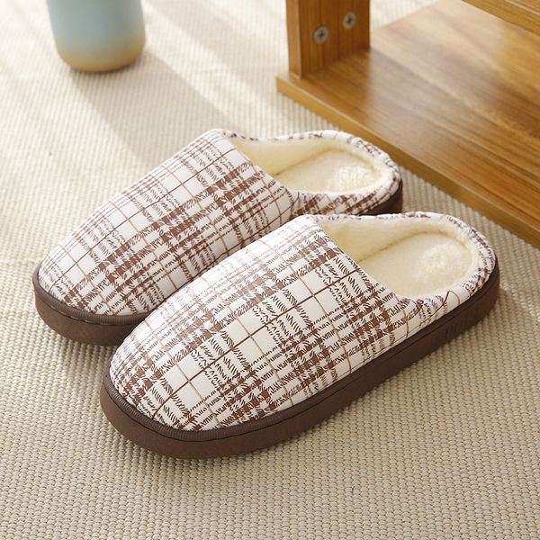 mens indoor cotton slippers womens household antiskid winter plaid couple simple warm 2018 home shoes, Black
mens indoor cotton slippers womens household antiskid winter plaid couple simple warm 2018 home shoes, Black