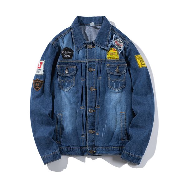 2020 spring and autumn warm denim jacket white background men's korean-style trend large size harajuku-style jacket men's, Black;brown
2020 spring and autumn warm denim jacket white background men's korean-style trend large size harajuku-style jacket men's, Black;brown