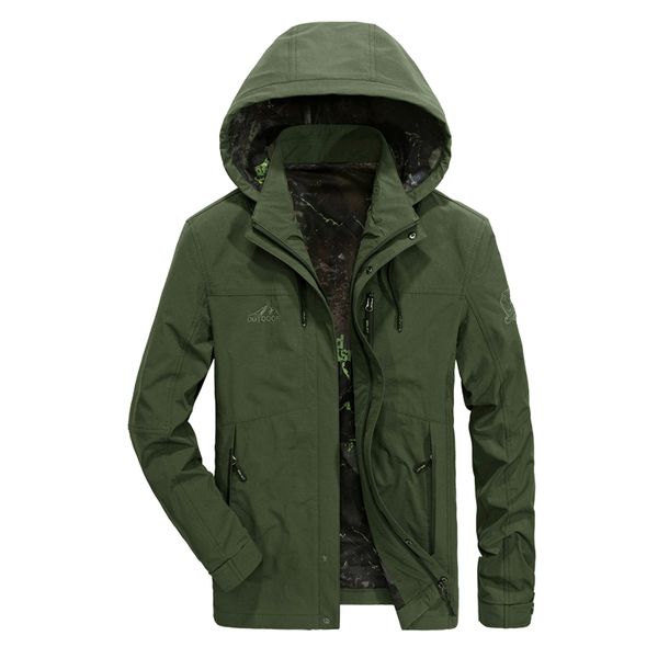 2020 spring jacket men outwear waterproof windbreaker hooded jackets mens sportswear outwear tactical coats size 4xl, Black;brown
2020 spring jacket men outwear waterproof windbreaker hooded jackets mens sportswear outwear tactical coats size 4xl, Black;brown
