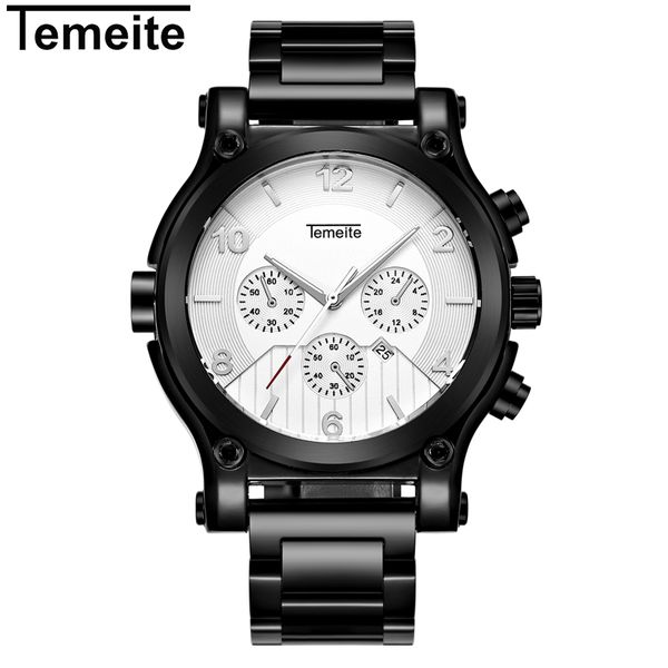 temeite new watches men fashion sports quartz watch male steel strap waterproof wristwtach relogio masculino, Slivery;brown
temeite new watches men fashion sports quartz watch male steel strap waterproof wristwtach relogio masculino, Slivery;brown