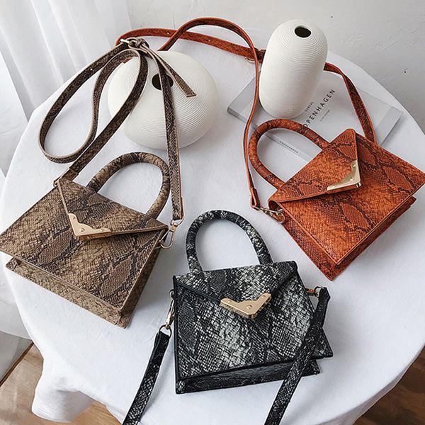 2019 fashion snake prints messenger bag women retro serpentine crossbody bags for women python skin handbags ladies pu hand bags
2019 fashion snake prints messenger bag women retro serpentine crossbody bags for women python skin handbags ladies pu hand bags