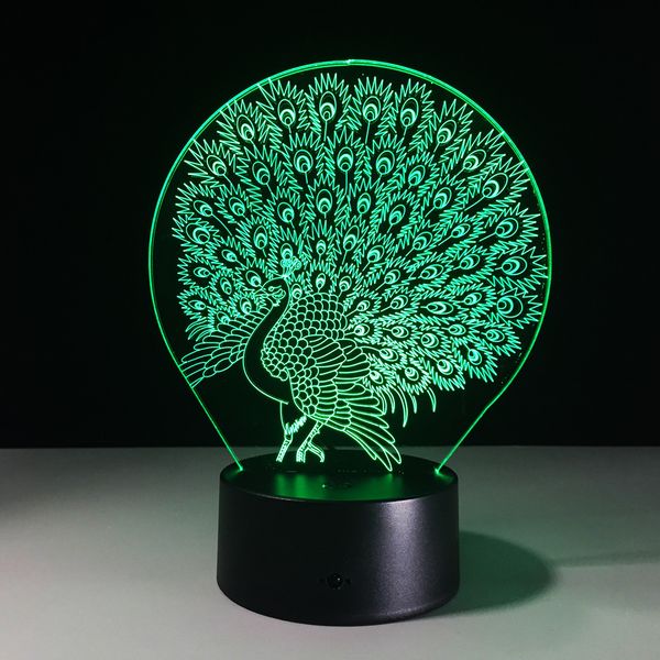 3d peacock lamp 7 color led night lamps for kids touch led usb table lampara lampe baby sleeping nightlight usb led light lamp
3d peacock lamp 7 color led night lamps for kids touch led usb table lampara lampe baby sleeping nightlight usb led light lamp