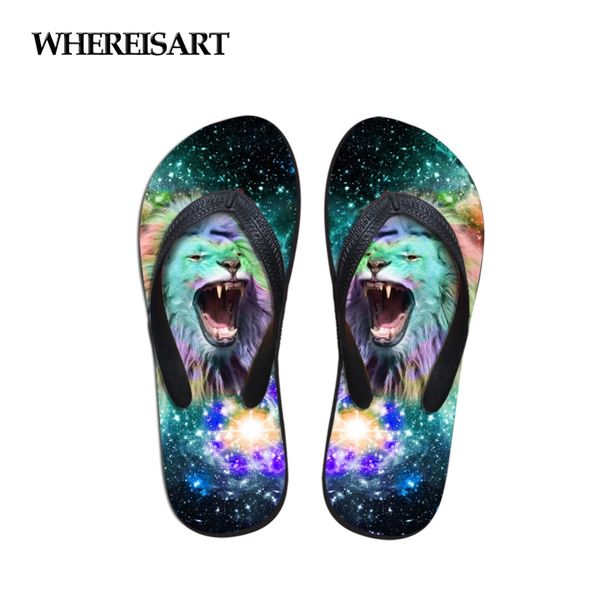whereistar 2019 women 3d starry animal print summer beach flip flops fashion casual light house slippers female sandals shoes, Black
whereistar 2019 women 3d starry animal print summer beach flip flops fashion casual light house slippers female sandals shoes, Black