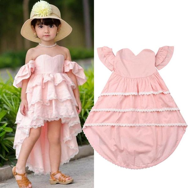 2-7y princess kid baby girl lace dress off shoulder ruffle pink dress party bridesmaid pageant dresses, Red;yellow
2-7y princess kid baby girl lace dress off shoulder ruffle pink dress party bridesmaid pageant dresses, Red;yellow