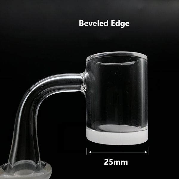 Beveled Edge 4mm Opaque Bottom Quartz Gavel Banger With Frosted Joint 2mm Wall 25mmOD XL Flat Top Quartz Bangers Nail For Glass Bongs
Beveled Edge 4mm Opaque Bottom Quartz Gavel Banger With Frosted Joint 2mm Wall 25mmOD XL Flat Top Quartz Bangers Nail For Glass Bongs