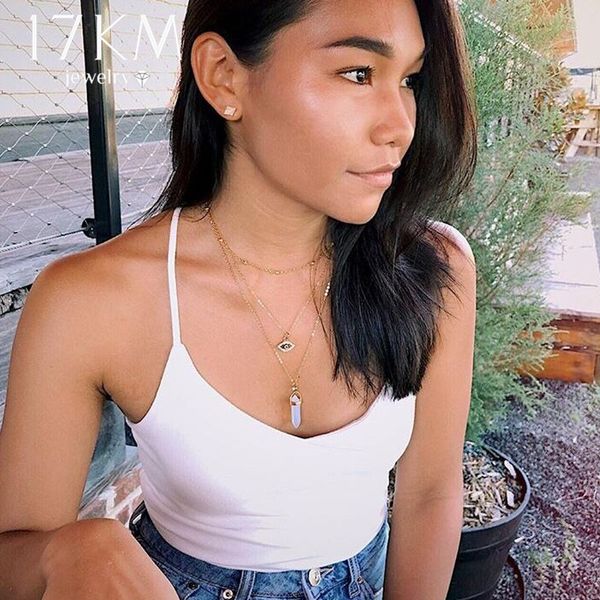 17km bohemian opal choker necklaces for women 2018 bijoux multi layer eye big stone pendant necklace beads statement jewelry, Golden;silver
17km bohemian opal choker necklaces for women 2018 bijoux multi layer eye big stone pendant necklace beads statement jewelry, Golden;silver