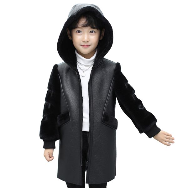 jackets girls jacket autumn winter fashion korean children's plus velvet warm pu leather for 3-13y boys coat, Blue;gray
jackets girls jacket autumn winter fashion korean children's plus velvet warm pu leather for 3-13y boys coat, Blue;gray