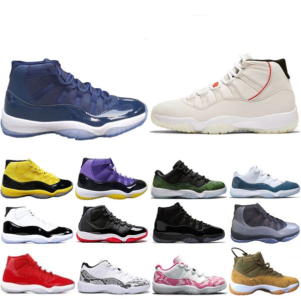 new classic dark blue purple bumblebee 11 11s concord 45 basketball shoes atmosphere grey snakeskin cap and gown women mens trainer sneakers
new classic dark blue purple bumblebee 11 11s concord 45 basketball shoes atmosphere grey snakeskin cap and gown women mens trainer sneakers