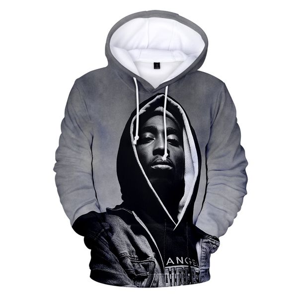 2019 new 3d hoodies hip hop hooded sweatshirt rapper 2pac tupac print men/women pullovers hoody, Black
2019 new 3d hoodies hip hop hooded sweatshirt rapper 2pac tupac print men/women pullovers hoody, Black