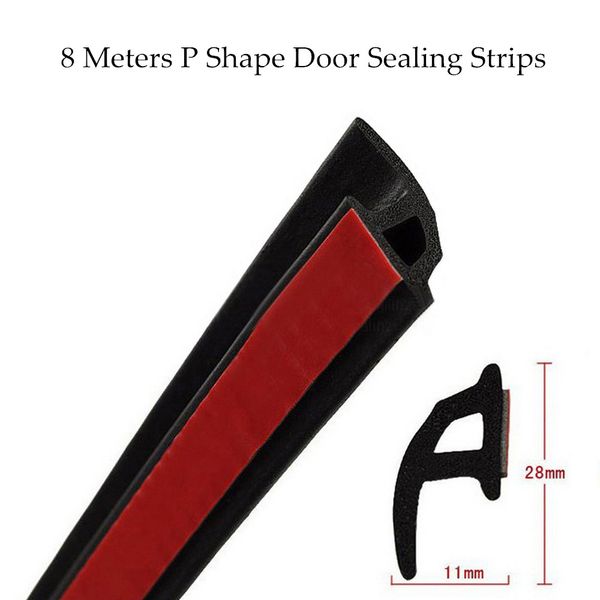 8 meters p type car door seal strip sound insulation for the car p shape 3m door sealing strips auto rubber seals
8 meters p type car door seal strip sound insulation for the car p shape 3m door sealing strips auto rubber seals