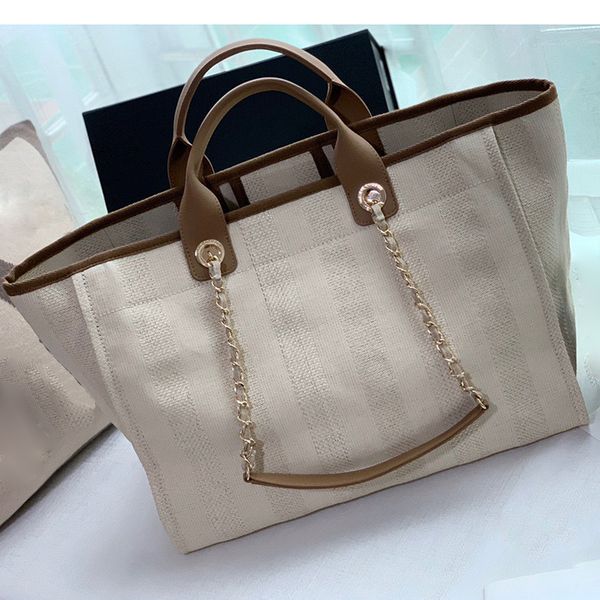 2021 women luxury handbags designer beach bag fashion purse shoulder large tote with chain canvas shopping bags
2021 women luxury handbags designer beach bag fashion purse shoulder large tote with chain canvas shopping bags