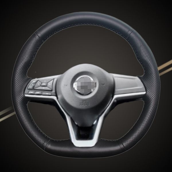 car braid on the steering wheel cover for x-trail 2017 hand stitched auto braiding cover interior accessories car-styling
car braid on the steering wheel cover for x-trail 2017 hand stitched auto braiding cover interior accessories car-styling