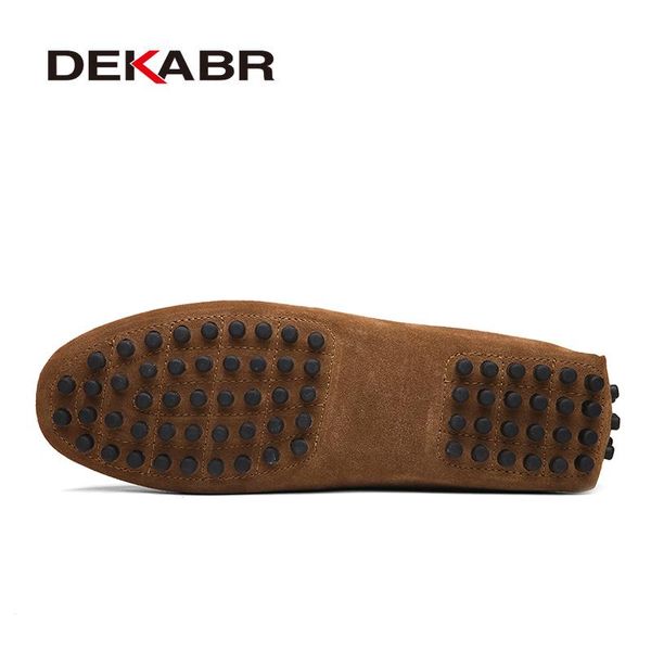 with box dekabr large size 50 men loafers soft moccasins spring autumn genuine leather shoes men warm flats driving, Black
with box dekabr large size 50 men loafers soft moccasins spring autumn genuine leather shoes men warm flats driving, Black