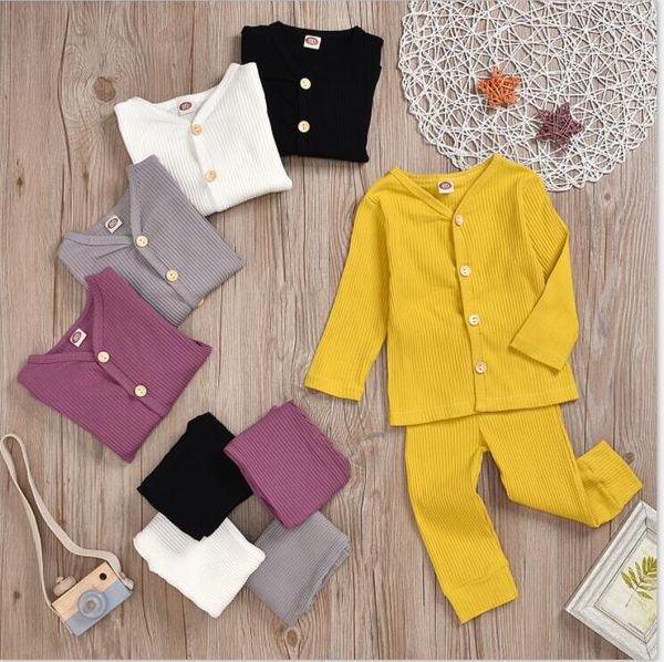 baby clothing sets infant article pit long sleeve pants suits autumn solid warm outfits children button casual boutique clothes c876, White
baby clothing sets infant article pit long sleeve pants suits autumn solid warm outfits children button casual boutique clothes c876, White