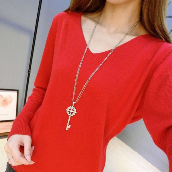 autumn womens sweater loose knitted batwing sleeve cashmere v-neck sweaters elegant lady fashion pullover woman clothing, White;black
autumn womens sweater loose knitted batwing sleeve cashmere v-neck sweaters elegant lady fashion pullover woman clothing, White;black