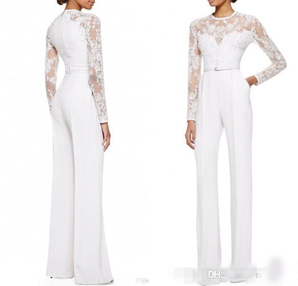 new white elie saab mother of the bride pant suits jumpsuit with long sleeves lace embellished women formal evening wear custom made, Black;red
new white elie saab mother of the bride pant suits jumpsuit with long sleeves lace embellished women formal evening wear custom made, Black;red