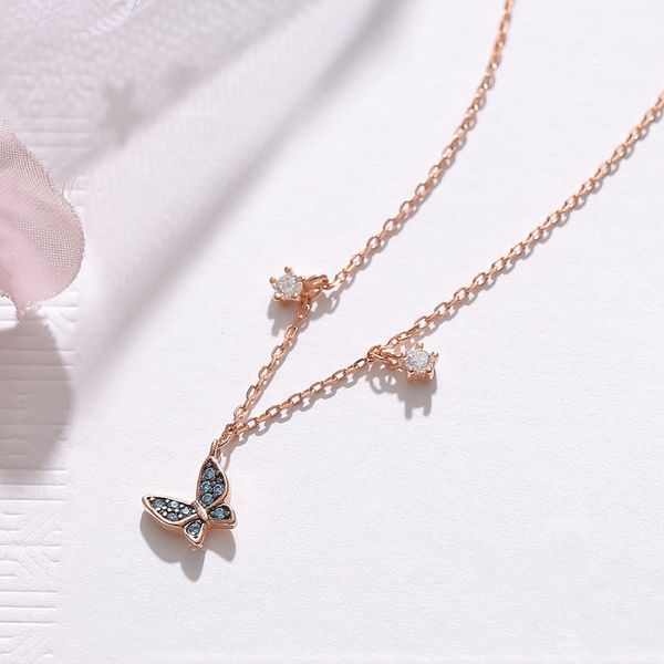 wholesale- pendant necklace set drill blue butterfly wholesale women's fashion jewelry, Golden;silver
wholesale- pendant necklace set drill blue butterfly wholesale women's fashion jewelry, Golden;silver