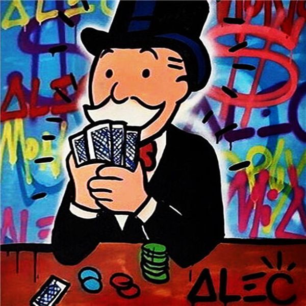 alec monopoly graffiti art poker home decor handcrafts /hd print oil painting on canvas wall art canvas pictures 1042
alec monopoly graffiti art poker home decor handcrafts /hd print oil painting on canvas wall art canvas pictures 1042
