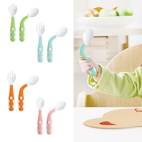 Baby Utensils Feeding Spoon Fork Set Travel Safe Case Toddler Babies Heat-Resistant Easy Grip Children Feeding Training Spoon
Baby Utensils Feeding Spoon Fork Set Travel Safe Case Toddler Babies Heat-Resistant Easy Grip Children Feeding Training Spoon
