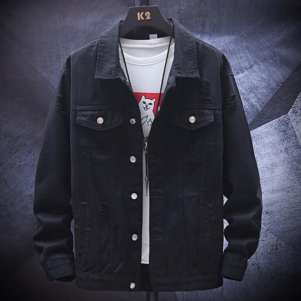ripped hole denim jacket men 2020 new trendy fashion casual men's jacket spring and autumn clothes handsome denim clothes men, Black;brown
ripped hole denim jacket men 2020 new trendy fashion casual men's jacket spring and autumn clothes handsome denim clothes men, Black;brown