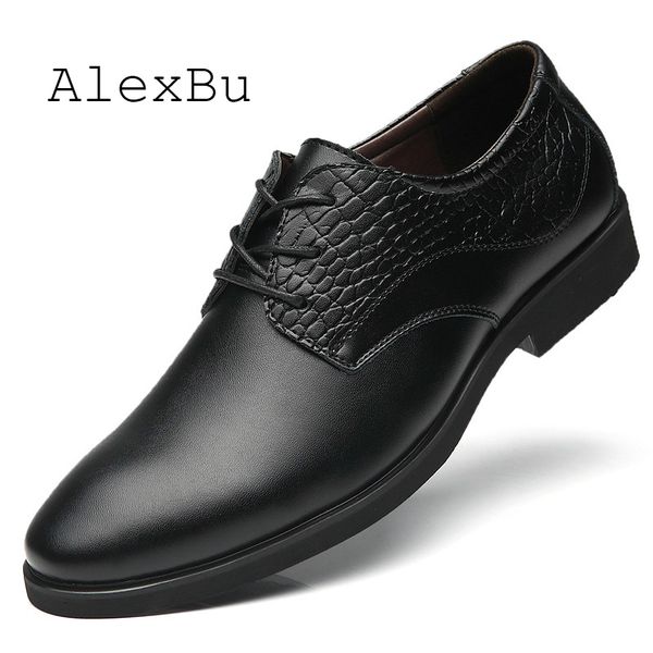 alexbu fashion leather shoes men lace up new pointed toe formal business office wedding shoe man luxury designer dress shoes, Black
alexbu fashion leather shoes men lace up new pointed toe formal business office wedding shoe man luxury designer dress shoes, Black
